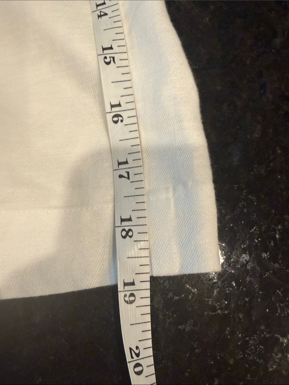 LOFT White Linen Relaxed Fit Shorts w Elastic Waist Size XS - Picture 10 of 11